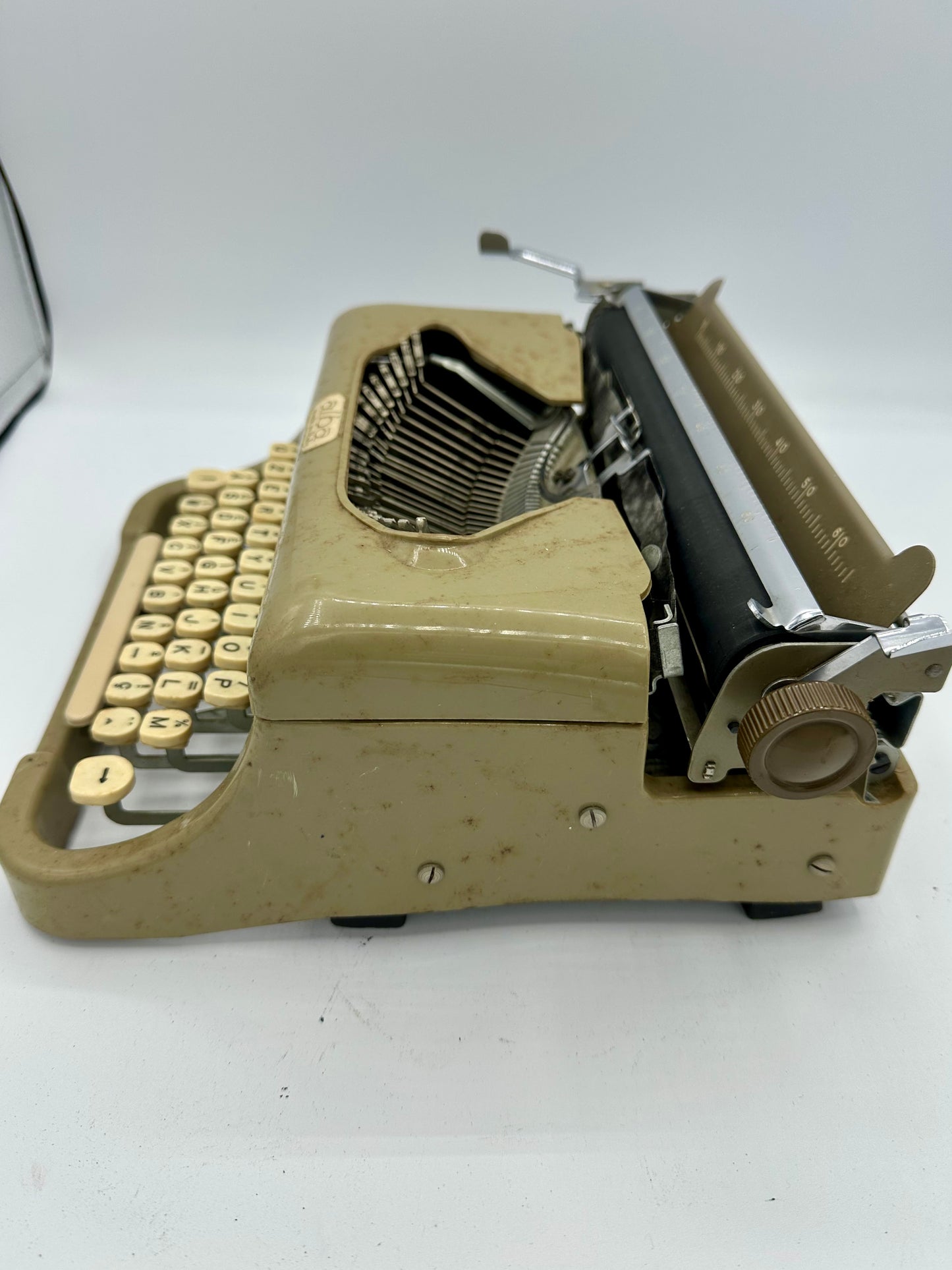 Macchina da scrivere vintage Alba