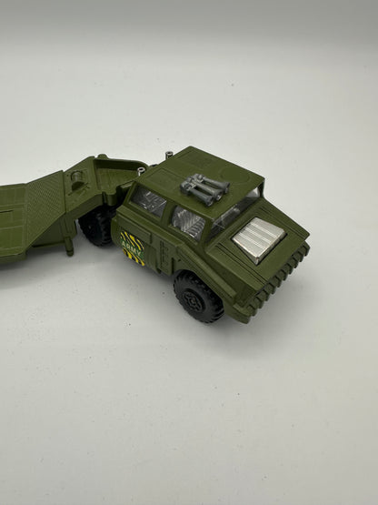 Modellino camion trasporto carri militari