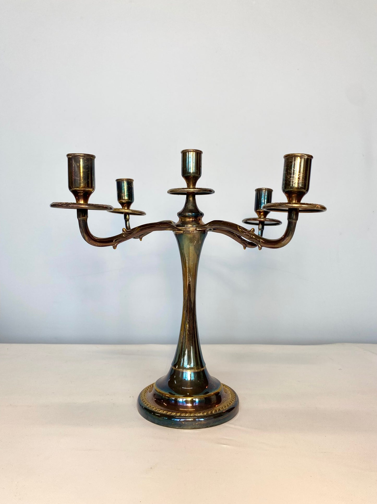 Candelabro silver