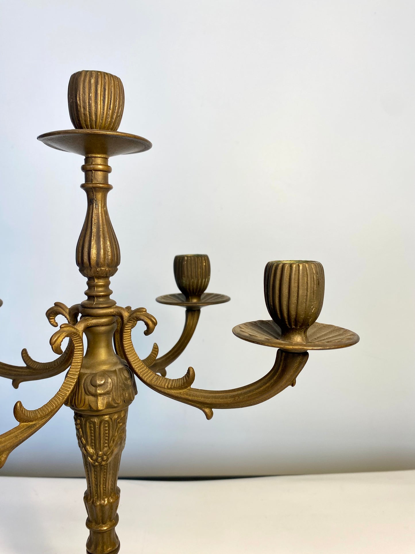 Candelabro in ottone